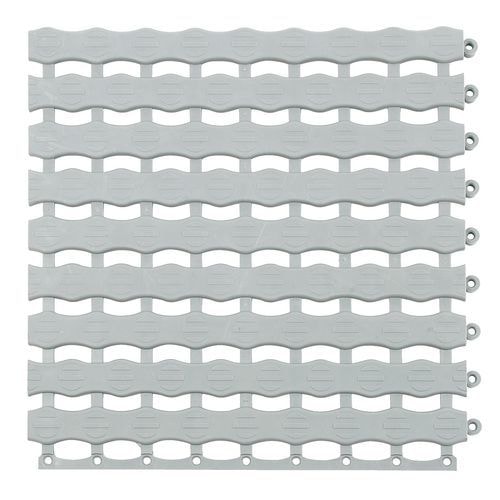 Caillebotis collectifs 27 dalles 33.3 x 33.3 cm - Gris - Image principale
