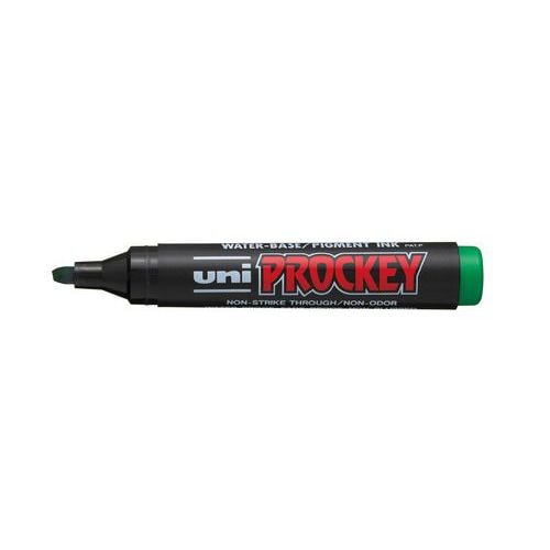 Marqueur permanent Prockey Uni-ball pointe biseautée - vert - Image principale