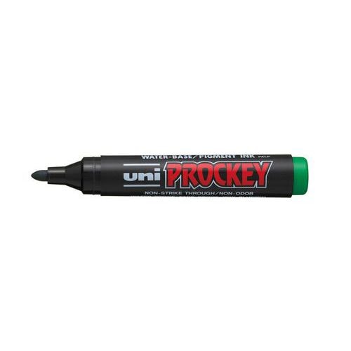 Marqueur permanent Prockey Uni-ball pointe ogive - vert - Image principale