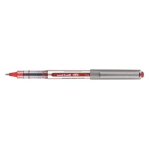 Roller encre liquide EYE Uni-ball pointe métal pointe moyenne 0.7 mm - rouge - Image principale