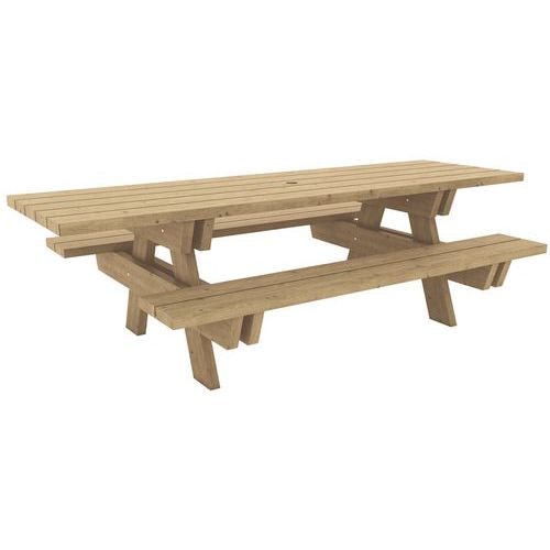 Table de pique-nique accès PMR - Manutan - Image principale