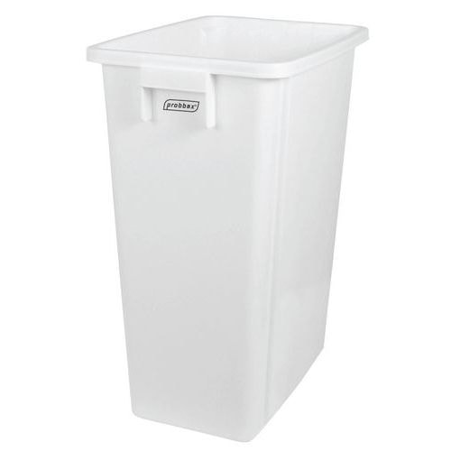 Collecteur tri sélectif sans couvercle 60 L Blanc - Image principale
