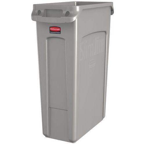 Collecteur Slim Jim avec conduits d'aération 87 L Rubbermaid - Image principale