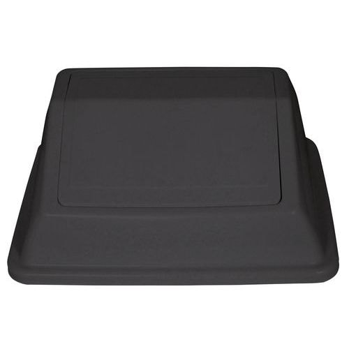 Couvercle dôme basculant pour collecteur de tri - 40 L Gris - Image principale