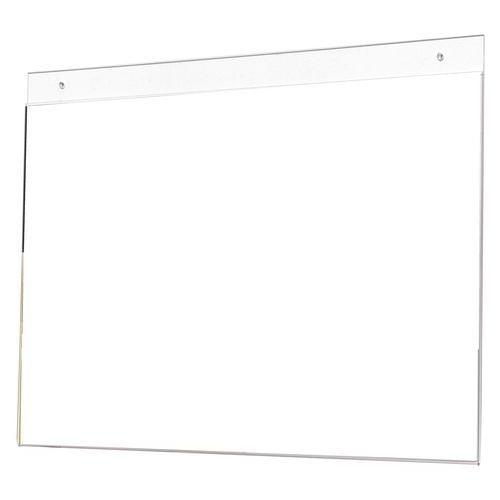 Porte-visuel mural A4 horizontal 297x234mm - Image principale