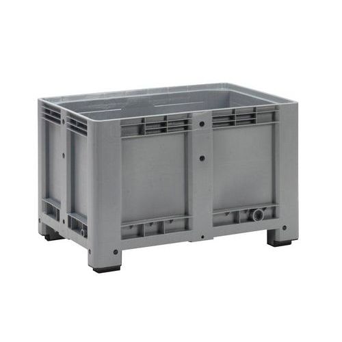 Caisse-palette gerbable - Parois pleines - Sur pieds - Image principale