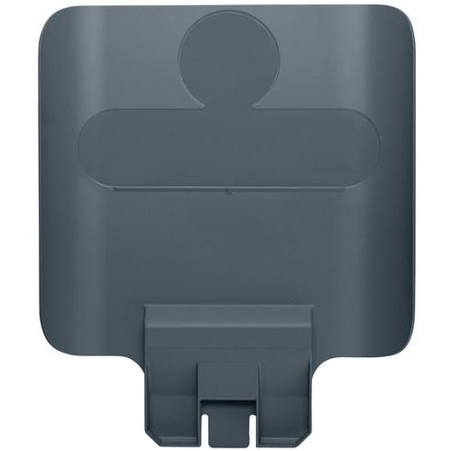 Panneau pour station de recyclage Slim Jim gris - Image principale