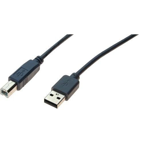 Câble éco USB 2.0 type A /B gris - Image principale