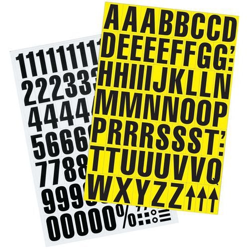 Chiffre et lettre magnétique - Manutan Expert - Image principale
