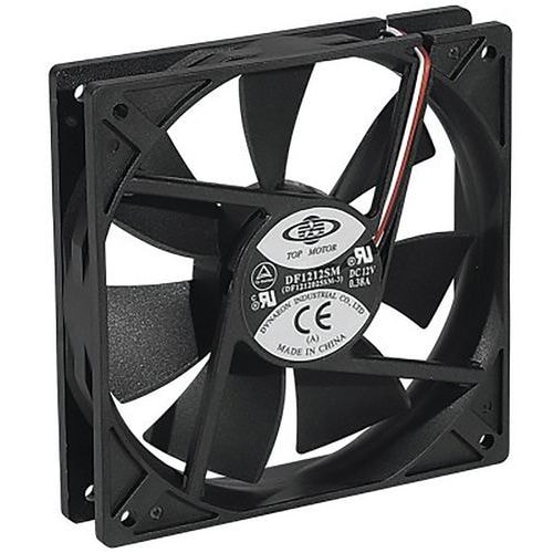 Ventilateur de boitier 12 volts 3 fils - 120x120x25mm - Image principale