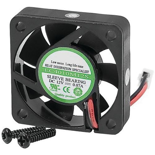 Ventilateur 40mm 12V 2 fils pour rack amo - Image principale