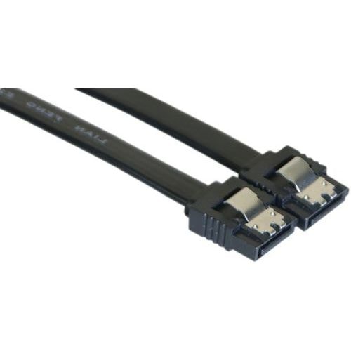 Câble sata 6GB/s slim sécurisé (noir) - 20 cm - Image principale