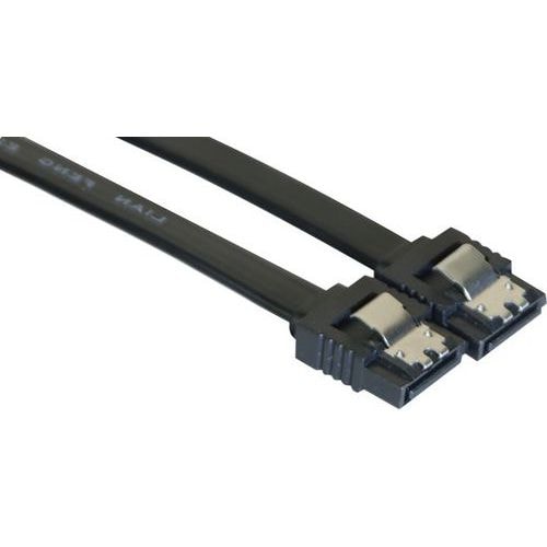 Câble sata 6GB/s slim sécurisé (noir) - 50 cm - Image principale