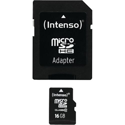 Carte MicroSDHC 16 Go Class 10 - Intenso - Image principale