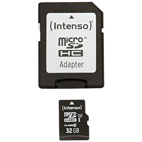 Carte MicroSDHC 32 Go UHS-I Class 10 - Intenso - Image principale