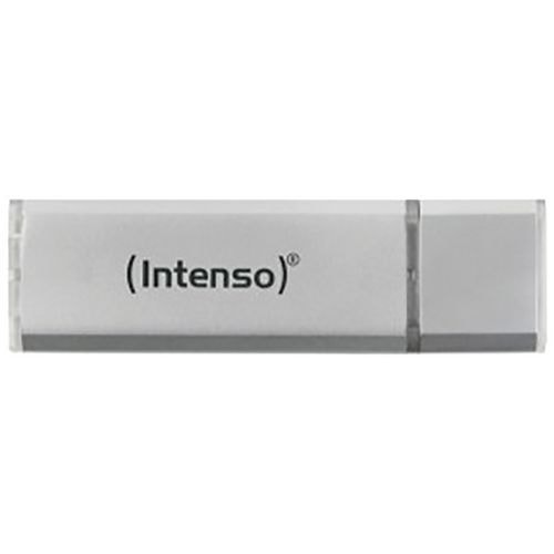 Clé USB 2.0 Alu Line - 4Go Gris INTENSO - Image principale