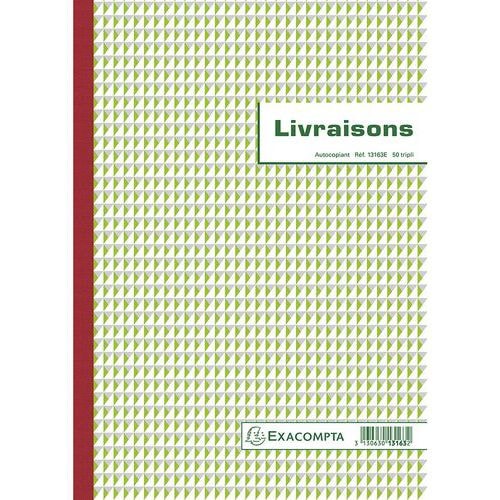 Manifold Livraisons 50 feuillets tripli autocopiants - Image principale