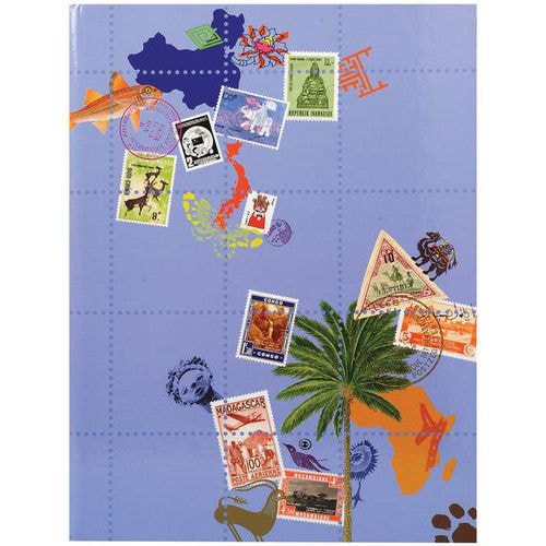 Album de timbres Globe-Trotter 16 pages noires - Image principale