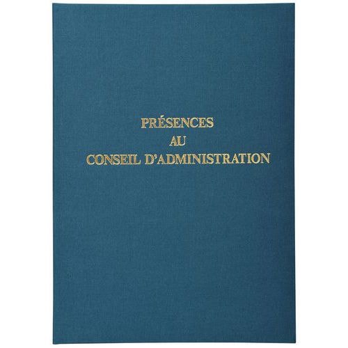Présence Conseils d'Administration 100 pages - Image principale