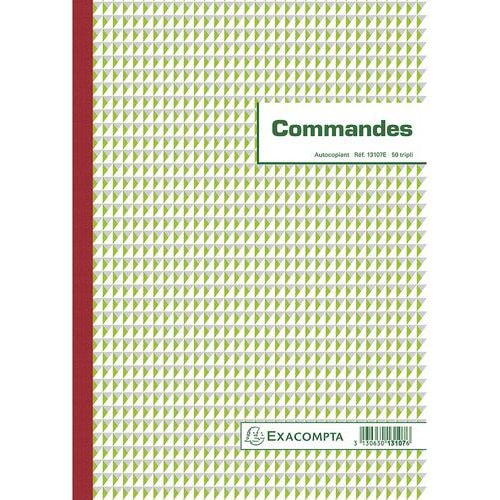 Lot de 5 Manifold commandes 29,7x21cm 50 feuillets tripli autocop. - Image principale