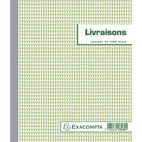 Lot de 10 Manifold Livraisons 21x18cm 50 feuillets dupli autocopiant - Image principale