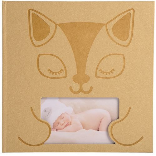 Lot de 2 albums photos livre 30 pages blanches 25x25cm ZÉPHIRE beige - Image principale
