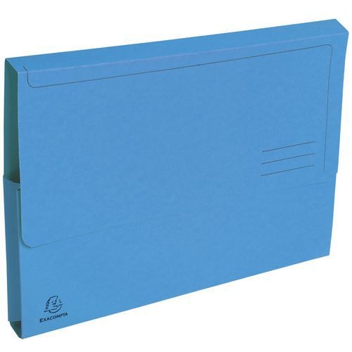 Lot de 10 paquets de 10 chemisess poche FOREVER A4 - Bleu - Image principale