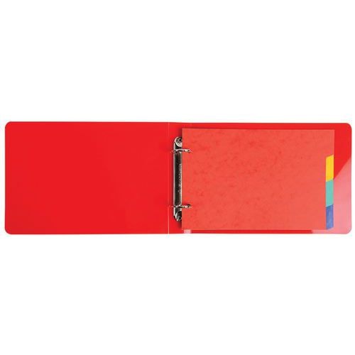 Lot de 10 Classeur rembordé PP avec intercalaires pour fiches bristol 148x210 - Image principale