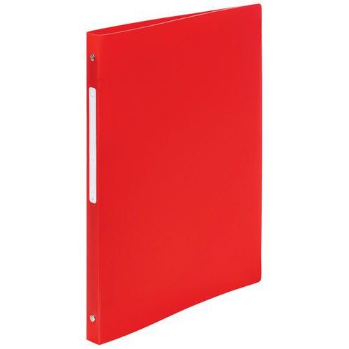Lot de 20 Classeur 4 anneaux 15 mm polypropylène Opaque A4 - Rouge - Image principale