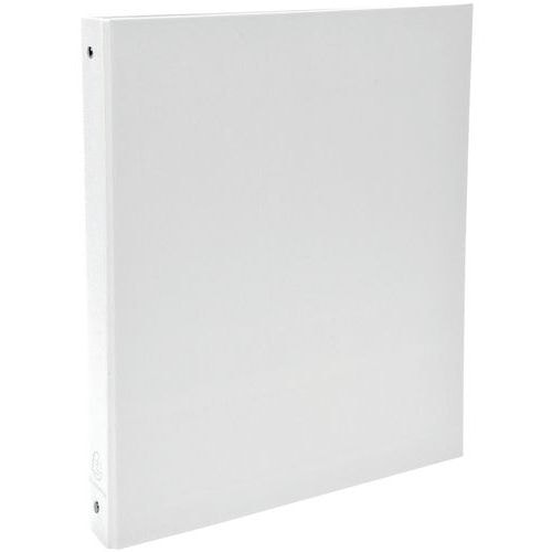 Lot de 20 Classeur rembordé polypropylène 4 anneaux 30mm - A4 - Blanc - Image principale