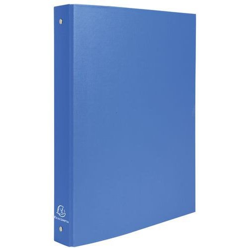 Lot de 20 Classeur rembordé PP 4 anneaux 30mm - A4 - Bleu clair - Image principale