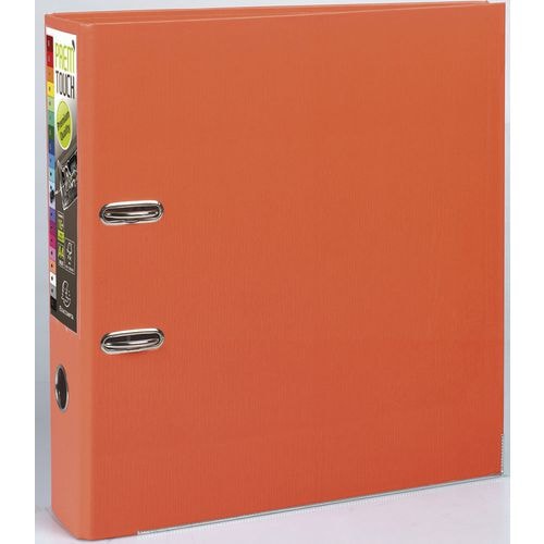 Lot de 10 Classeur à levier Prem'Touch - Dos 80mm - A4 maxi Orange - Image principale