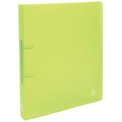 Lot de 15 Classeur 2 anneaux 30 mm PP Chromaline - A4 maxi - Vert - Image principale