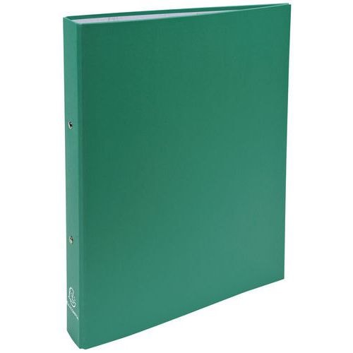 Lot de 20 Classeur rembordé PP 2 anneaux 30mm - A4 - Vert foncé - Image principale