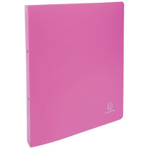 Lot de 15 Classeur 2 anneaux 30 mm PP Opaque - A4 maxi - Rose - Image principale
