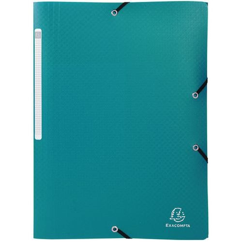 Lot de 50 chemises à élastiques 3 rabats polypropylène Opak - A4 - Vert - Image principale