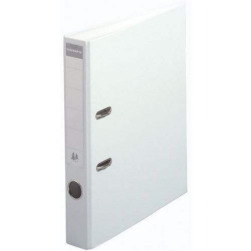Lot de 50 Classeur à levier export PVC A4 dos de 50mm Blanc - Image principale