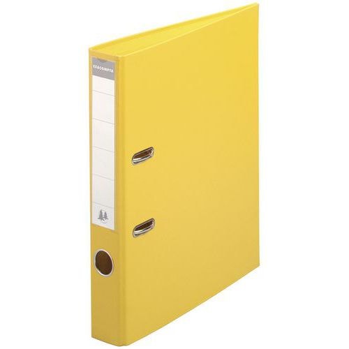Lot de 50 Classeur à levier export PVC A4 dos de 50mm Jaune - Image principale