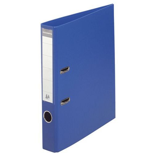 Lot de 50 Classeur à levier export PVC A4 dos de 50mm Bleu foncé - Image principale
