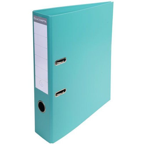 Lot de 50 Classeur à levier export PVC A4 dos de 70mm Vert clair - Image principale