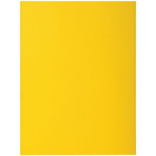 Lot de 5 paquets de 50 chemisess 2 rabats ROCK''S 210 - 24x32cm citron - Image principale