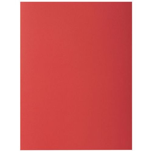 Lot de 5 paquets de 50 chemisess 2 rabats ROCK''S 210 - 24x32cm rouge - Image principale