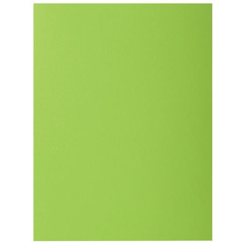 Lot de 5 paquets de 50 chemisess 2 rabats ROCK''S 210 - 24x32cm vert - Image principale