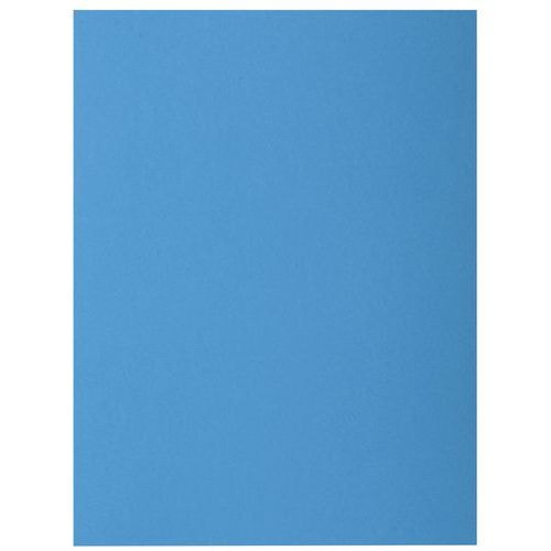 Lot de 5 paquets de 50 chemisess 2 rabats ROCK''S 210 - 24x32cm bleu - Image principale