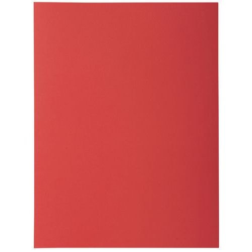 Lot de 5 paquets de 50 chemisess 1 rabat ROCK''S 210 - 24x32cm rouge - Image principale