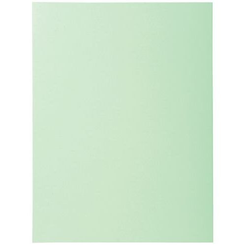 Lot de 5 paquets de 50 chemisess 2 rabats SUPER 210 - 24x32cm - vert - Image principale