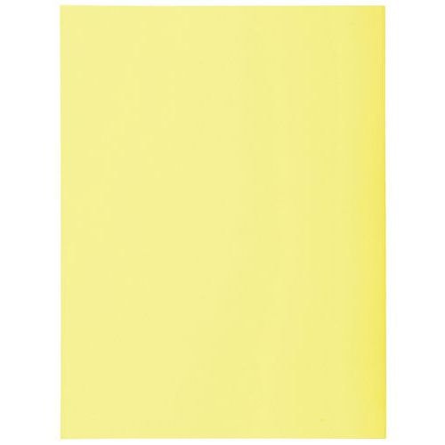 Lot de 5 paquets de 50 chemisess 2 rabats SUPER 210 - 24x32cm - canari - Image principale