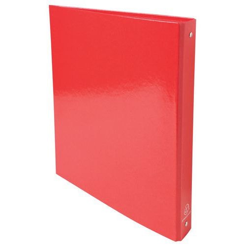 Lot de 10 Classeur A4 4 anneaux 30mm Iderama - Rouge - Image principale