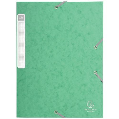 Lot de 25 Bte de class. Cartobox Dos 25mm cte lustrée A4 vert - Image principale
