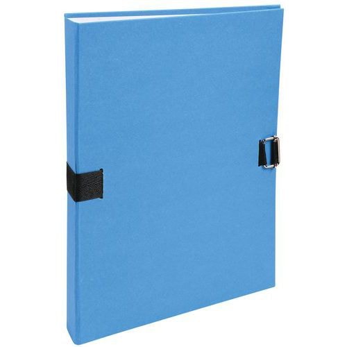 Lot de 10 chemises dos extensible Forever papier recyclé bleu clair - Image principale